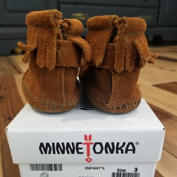 Infant Minnetonka mocs - Picture 3 of 4